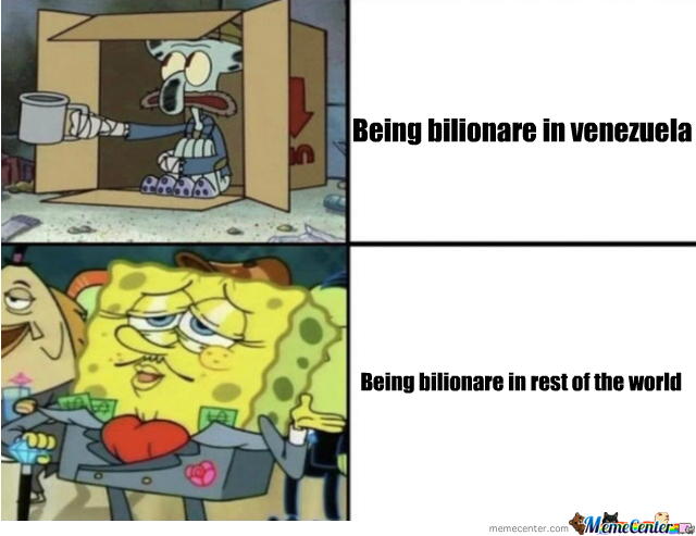 Venezuela economy is a nutshell - meme