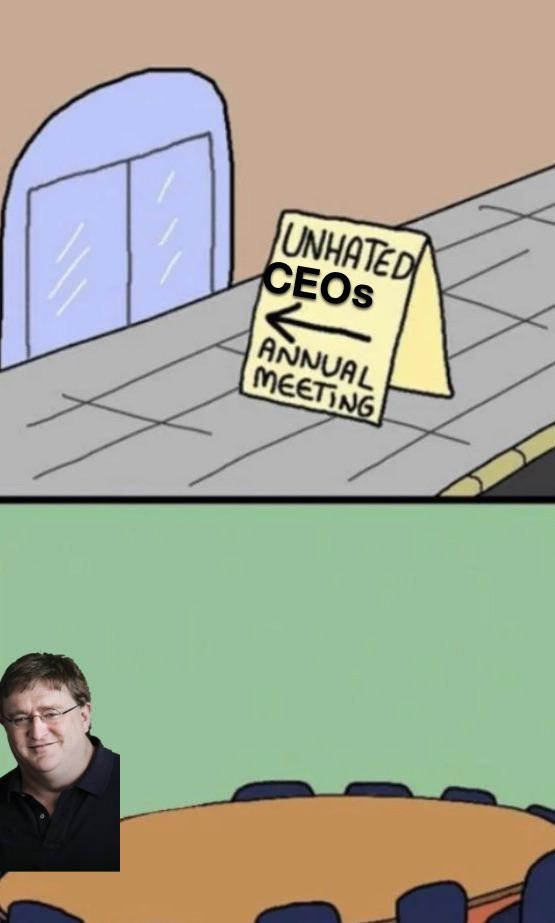 Gabe Newell memes memes. The best memes on iFunny