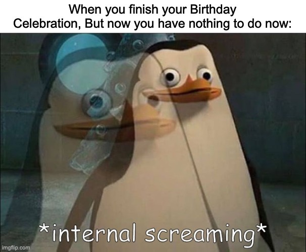 Internal screaming - meme