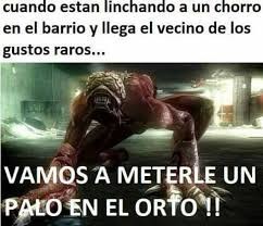El título se fue a linchar chorros - meme