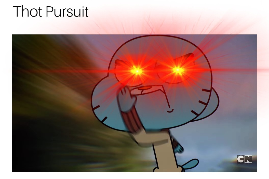 Thot pursuit - meme