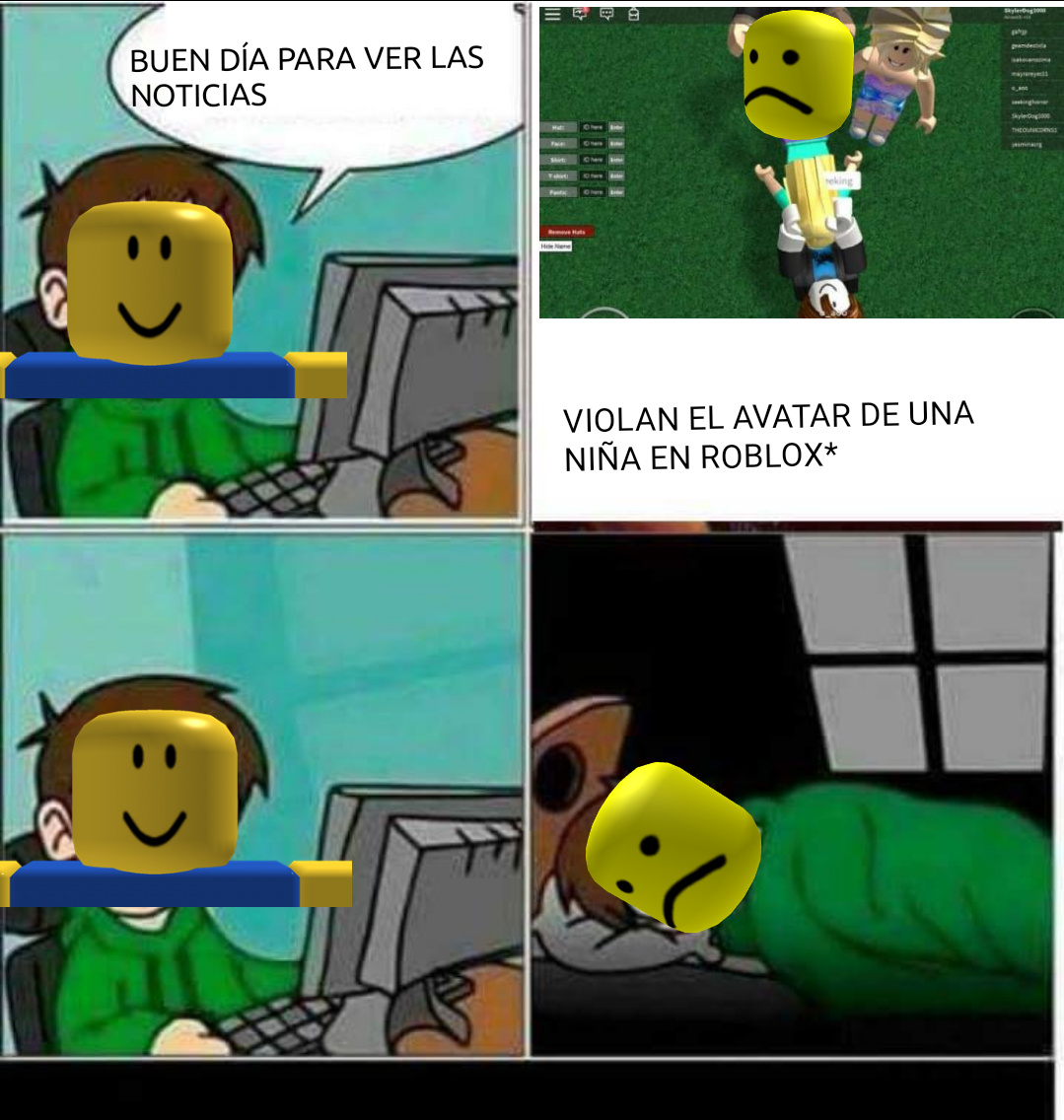 Top Memes De Memes De Roblox Pero No Me Rindo Por Lo Menos En Espanol Memedroid - top memes de roblox en espanol memedroid