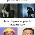 Depressed people meme