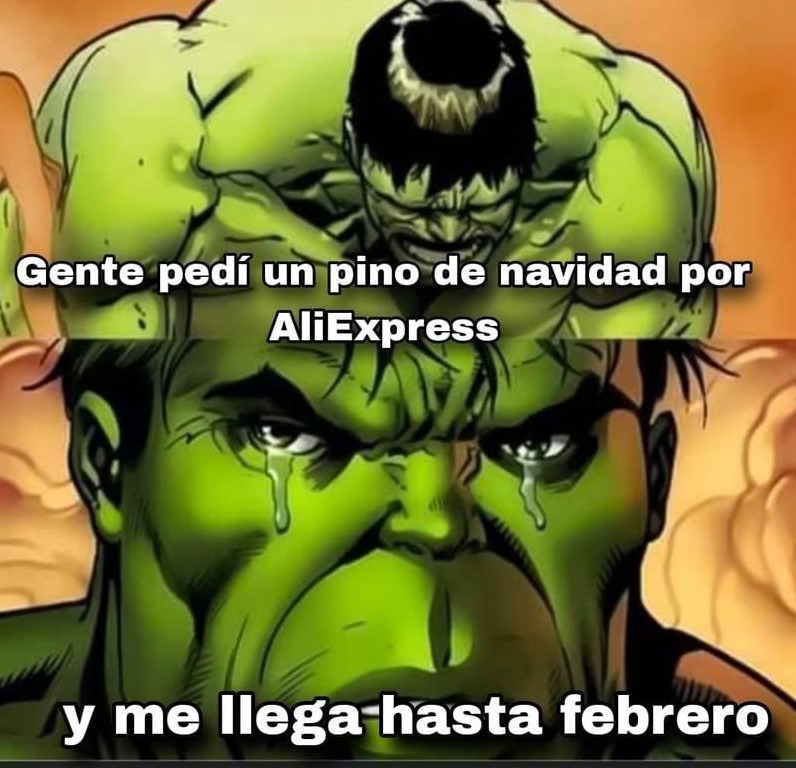 Hulk triste meme