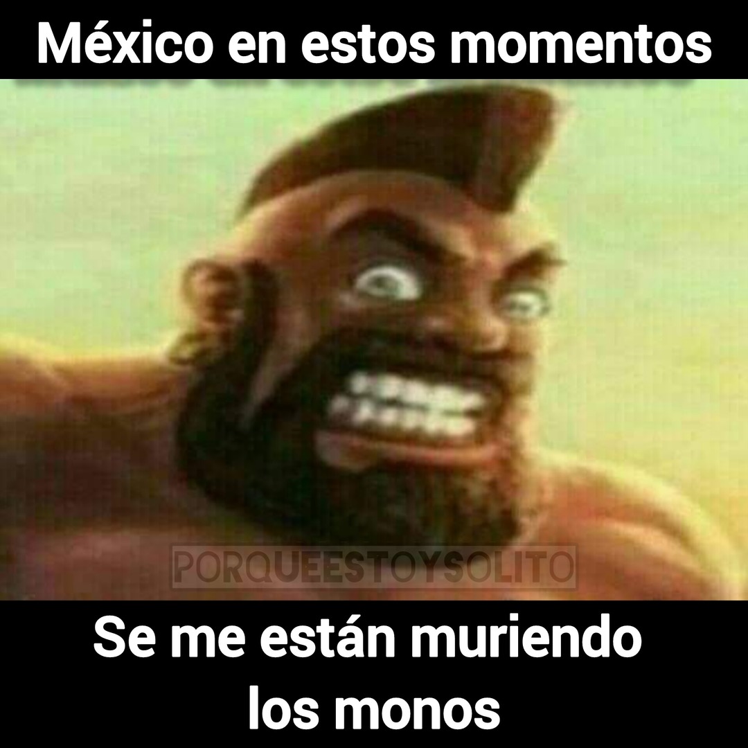 Muerte de monos - meme