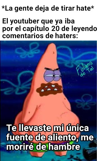 Adivinen a qué youtuber me refiero,  podría ser cualquiera en realidad - meme
