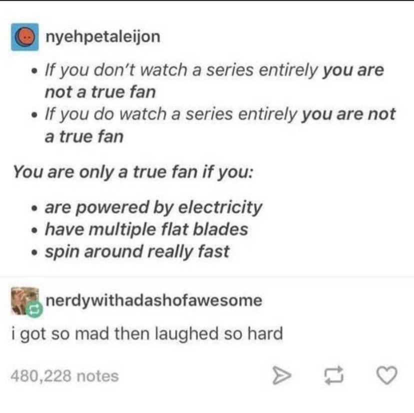 true fan - meme