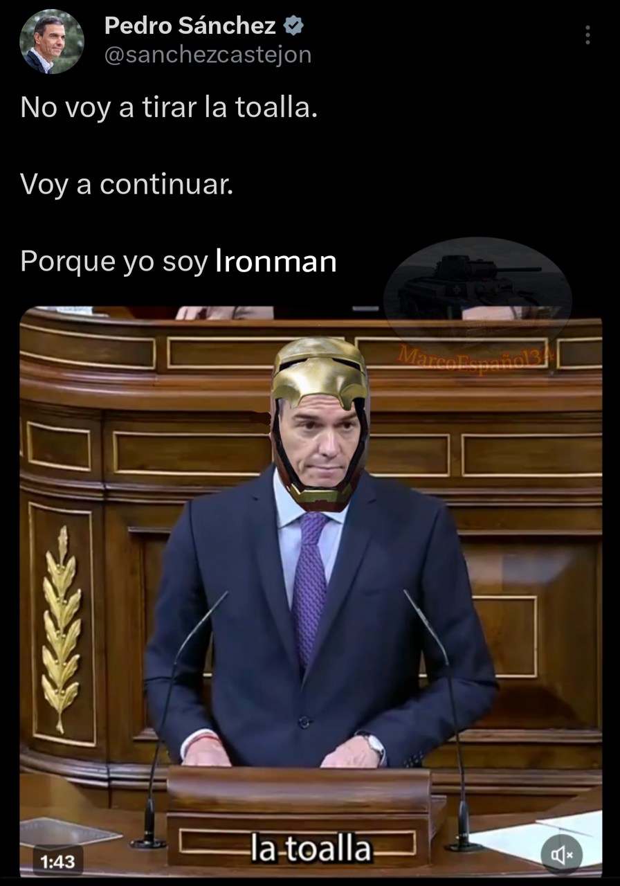 El es Ironman - meme