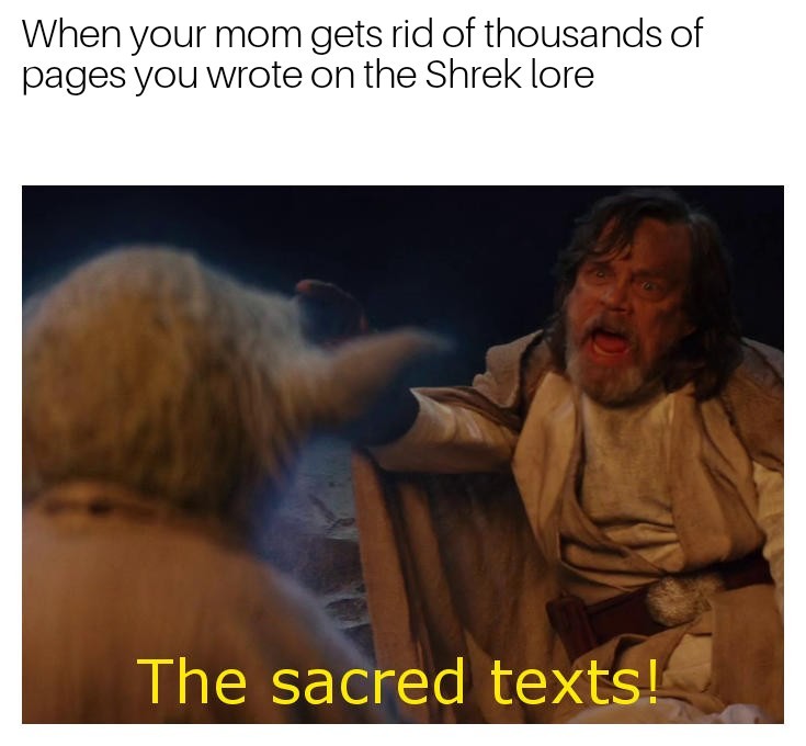 The Sacred Texts - meme