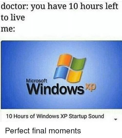Windows xp - meme