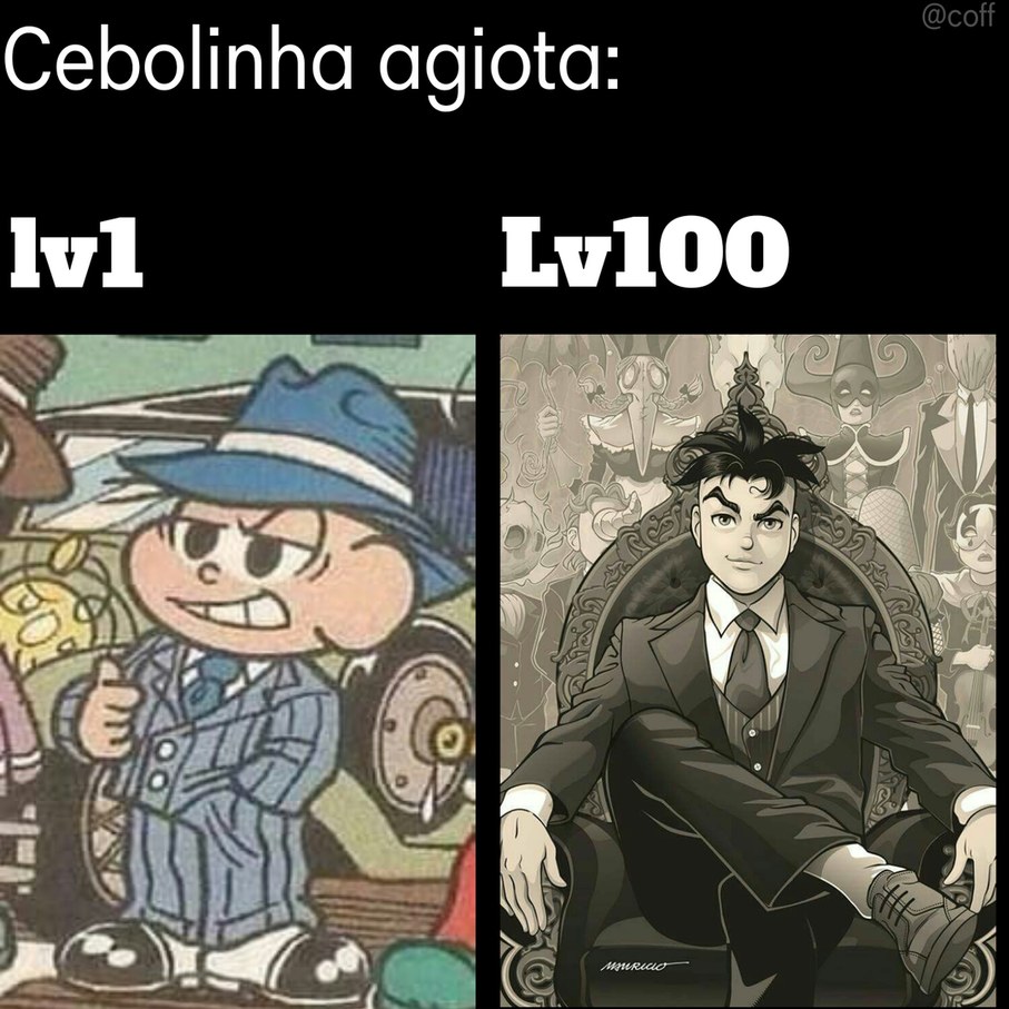 Cebolinha Agiota - meme