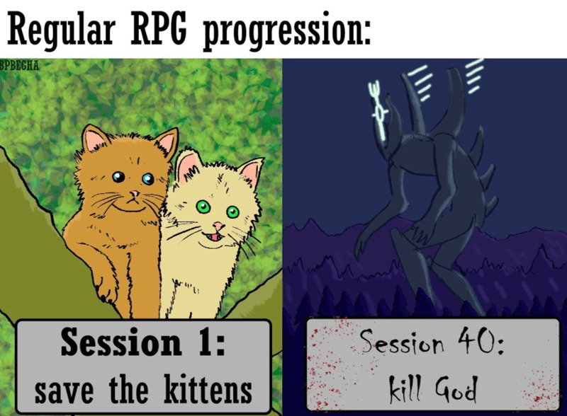 and then the kittnens become your #1 npc ally - meme