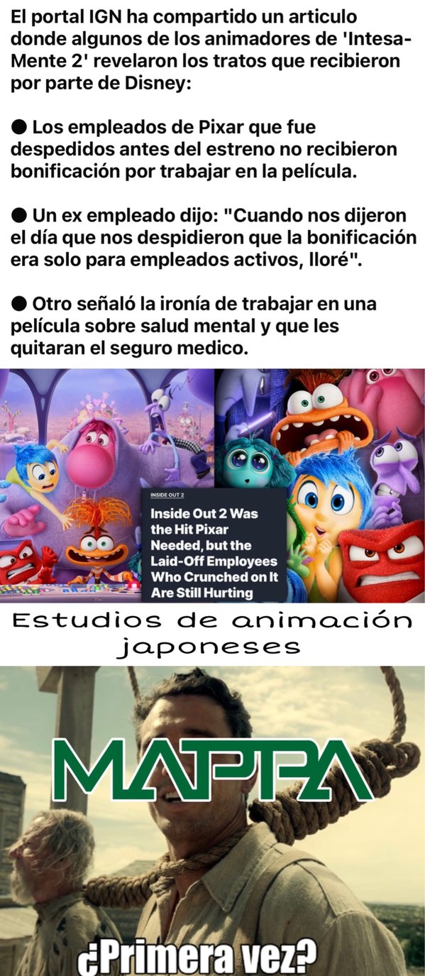 Con razón a Intensamente 2 está siendo sobreodiada en algunas redes sociales, pero especialmente en Facebook - meme