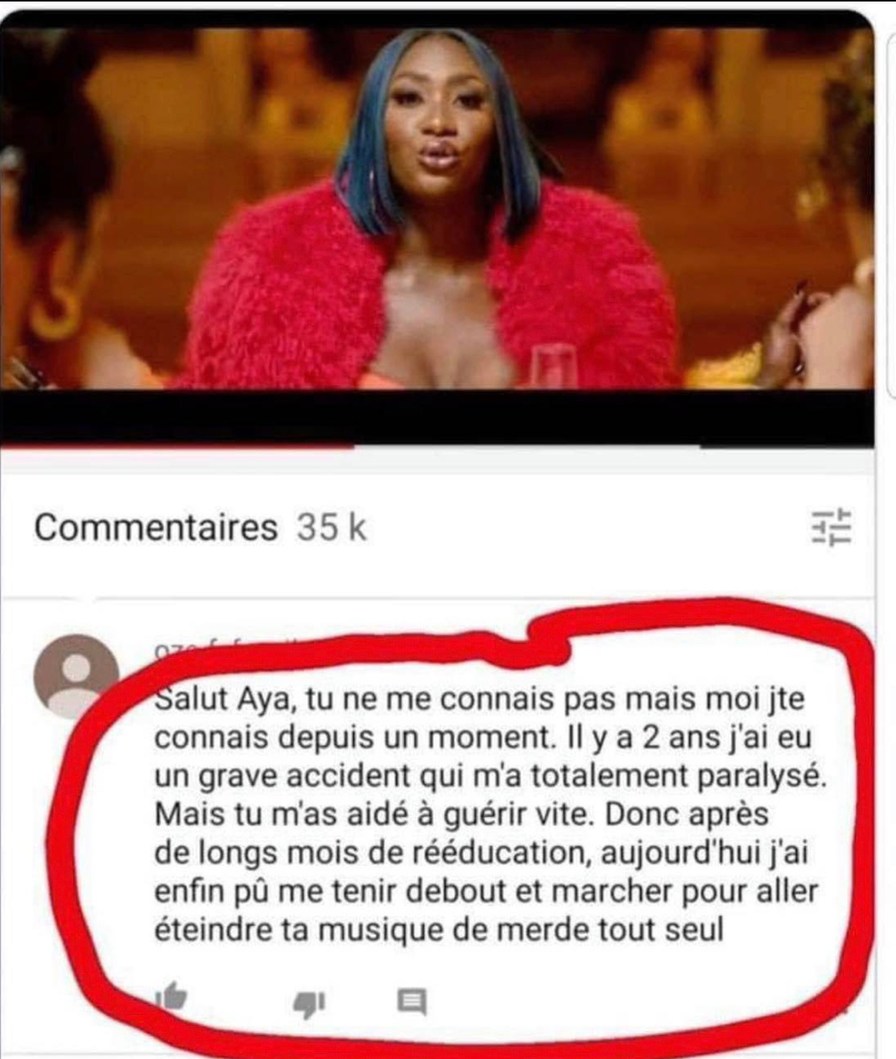 Il a réappris à marcher juste pour couper la musique d’Aya - meme