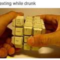 Drunk texting
