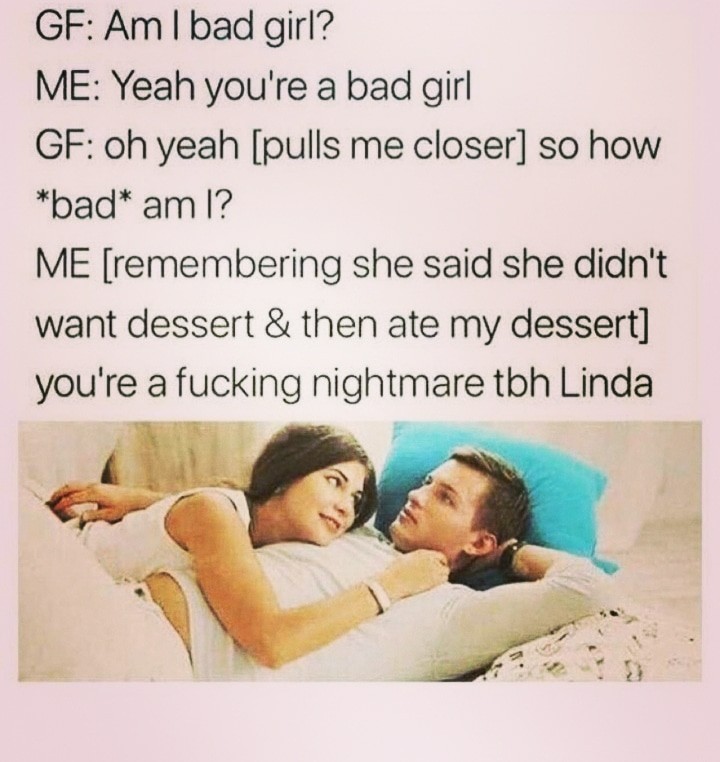 All linda's are a nightmare - meme