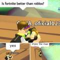 Is fortnite better than roblox?