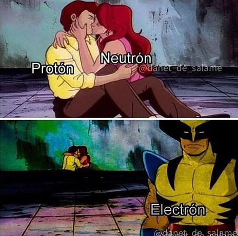 Pobres electrones :( - meme