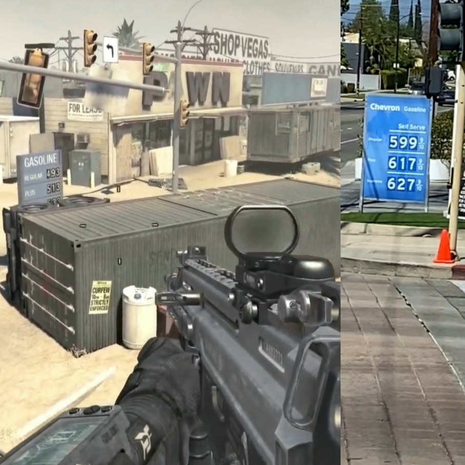 Call of Duty Ghosts and Present Day - meme