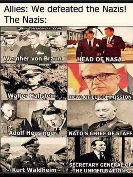 Nazis everywhere - meme