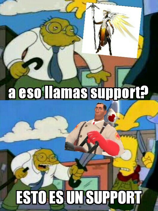 ESO ES UN SUPPORT - meme