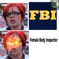 inspector de cuerpo femenino