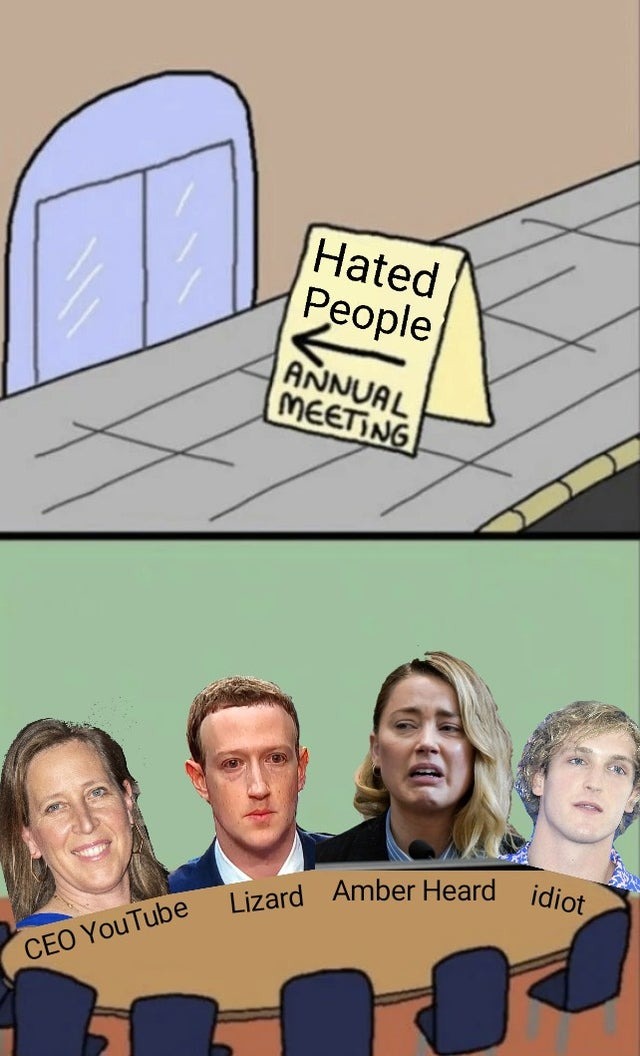most hated people 2022 - meme