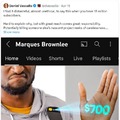Marques Brownlee's humane AI pin review meme
