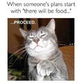 Food makes the plans more interesting..