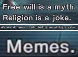 That's my religion - meme