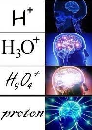 Los protones son ácidos - meme