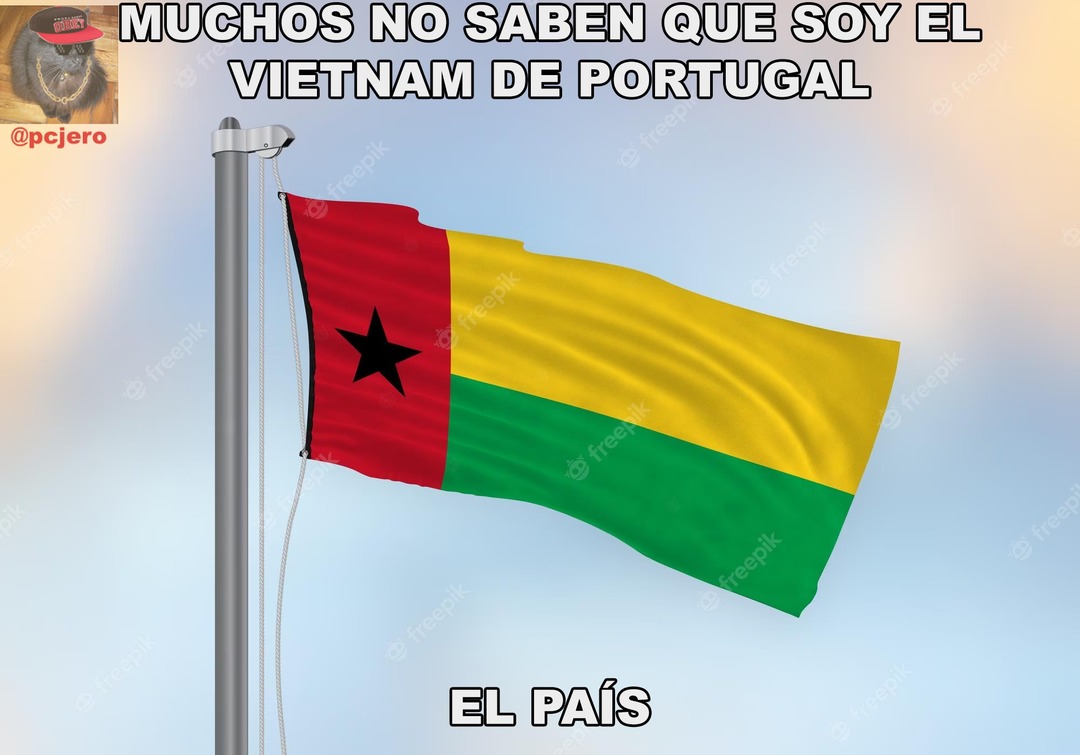 La guerra independentista de Guinea-Bisáu le causo tremendos problemas al gobierno Portugués - meme