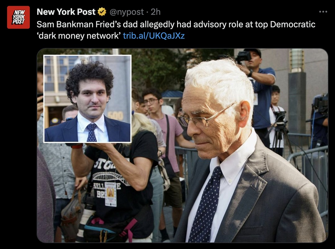 allegedly they funded democrats with customer money - meme