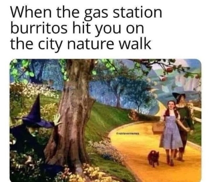 And your raging diarrhea too! - meme