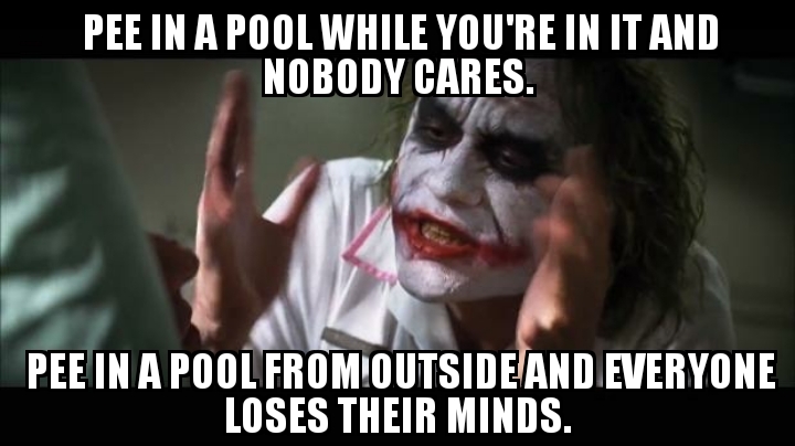 Pool Party - meme