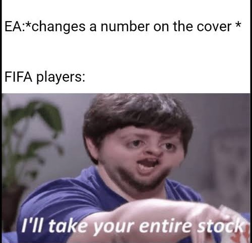 Fifa is trash - meme