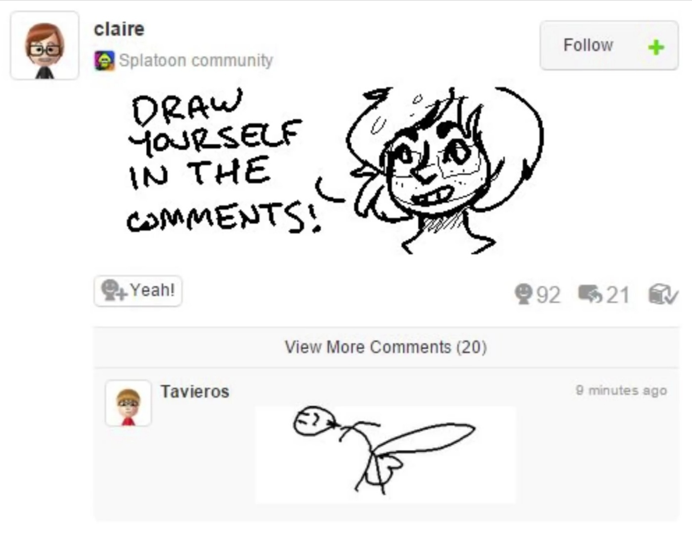 There's a reason why miiverse was closed. - meme