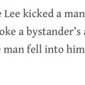 Man, another Bruce Lee fact? Crazy