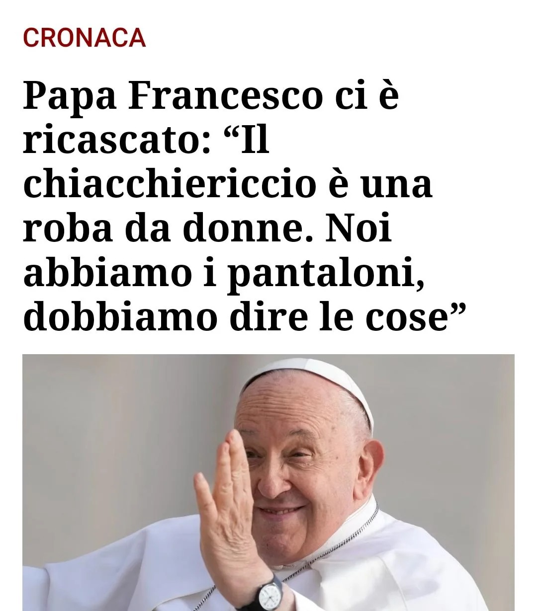 Vorrebbe essere un meme ma sfortunatamente è realtà