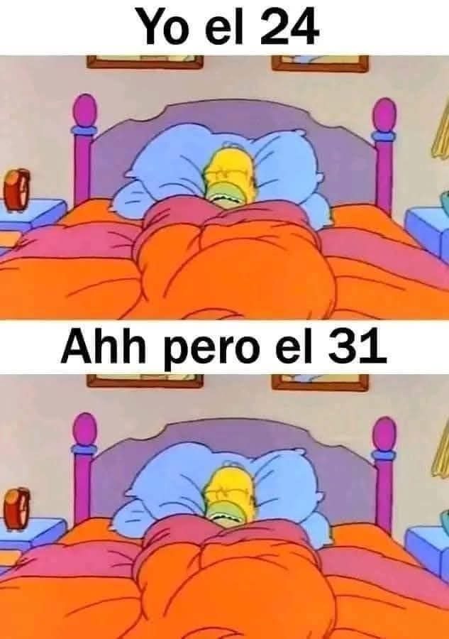 Meme del 31 de diciembre