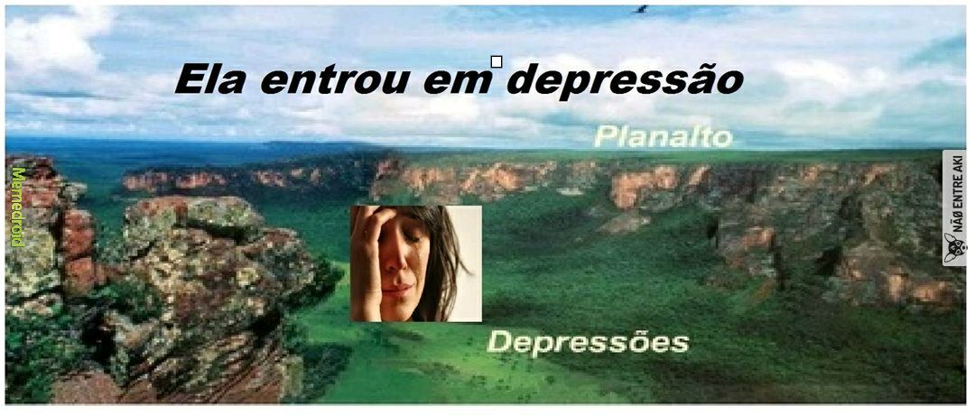 Depressões - meme