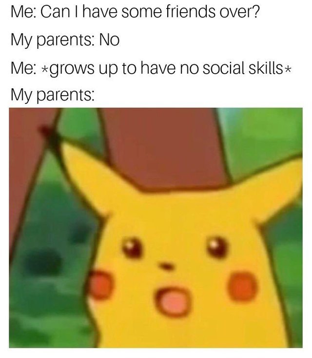 I have no social skills - meme
