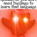 Duolingo is scared