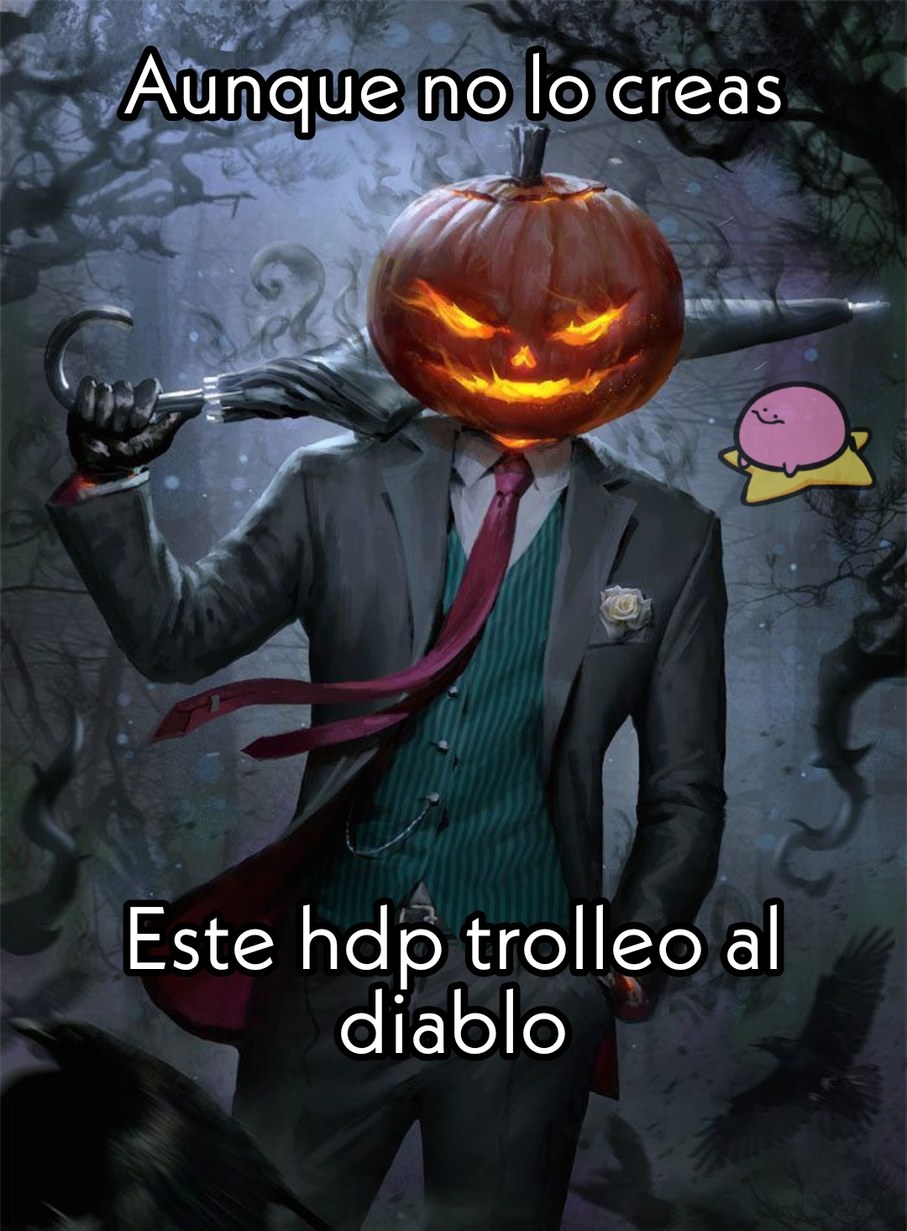 Momos de halloween - meme