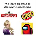 The Four Horsemen of destroying friendships