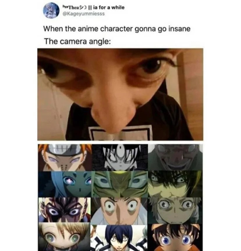 10 Hilarious Anime Poses Memes