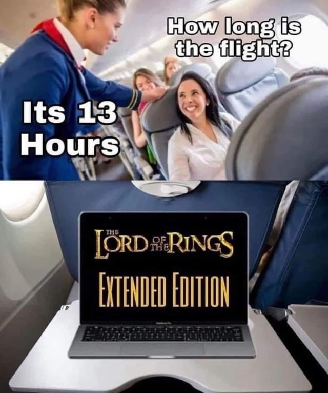 LOTR extended edition meme