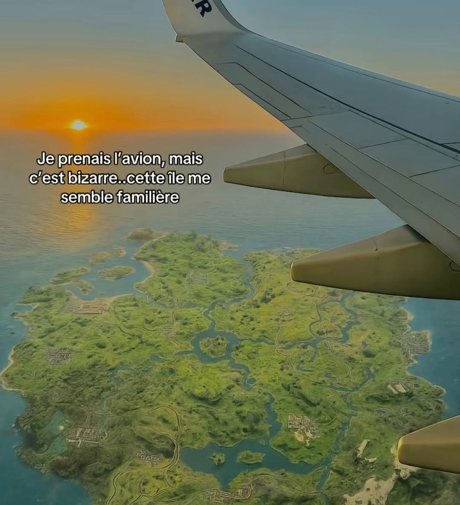 L’île a une vibe chelou genre j’suis déjà mort ici - meme