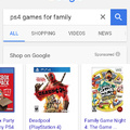 What came up when i was searched for family games