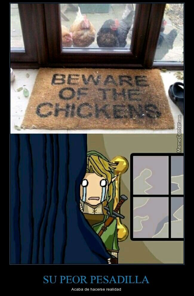 Link la cagó - meme